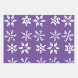 Paarse inpakpapier flat sheet vel