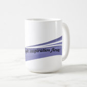 Paarse Inspirerend Mok (Voorkant rechts)