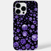 PAARSE IRIDESCENT DIAMOND KIJKEN Case-Mate iPhone CASE (Achterkant)