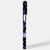 PAARSE IRIDESCENT DIAMOND KIJKEN Case-Mate iPhone CASE (Achterkant / Rechts)