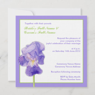 Paarse Iris 2 Weddenschap Kaart