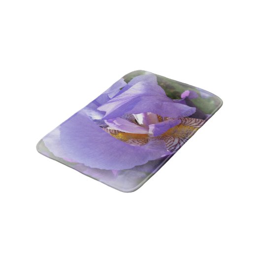 paarse iris badmat (Gekanteld)