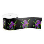 Paarse iris bloemen irissen lint - kies kleur (Spoel)