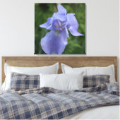 Paarse Iris bloemendoek Print (Insitu (Slaapkamer))