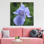  Paarse Iris bloemendoek Print (Insitu (Woonkamer))