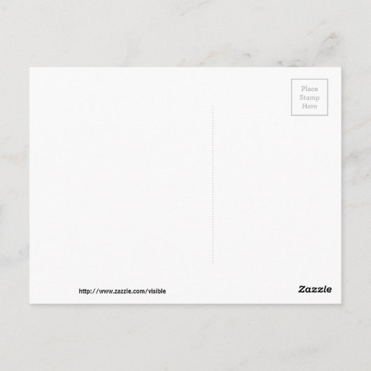 Paarse Iris Briefkaart (Achterkant)