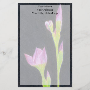 Paarse Iris Briefpapier