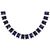 Paarse Iris Bunting Flags Vlaggetjes (Alle)