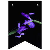 Paarse Iris Bunting Flags Vlaggetjes (Tweede vlag)