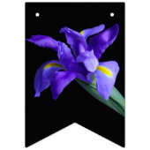 Paarse Iris Bunting Flags Vlaggetjes (Eerste vlag)