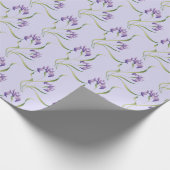 Paarse Iris Cadeaupapier (Hoek)