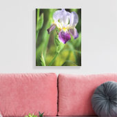Paarse Iris Canvas Afdruk (Insitu (Woonkamer))