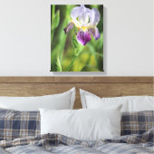 Paarse Iris Canvas Afdruk (Insitu (Slaapkamer))