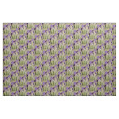 Paarse Iris door billips Stof (Yard (91,4 cm))