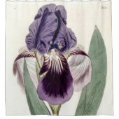 Paarse Iris Douchegordijn (Voorkant)