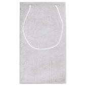 Paarse Iris Flower Birthday Klein Cadeauzakje (Achterkant)