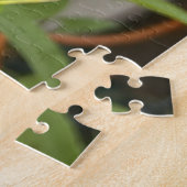 Paarse Iris Flower Outdoor Garden Natuur Foto Legpuzzel (Zijkant)