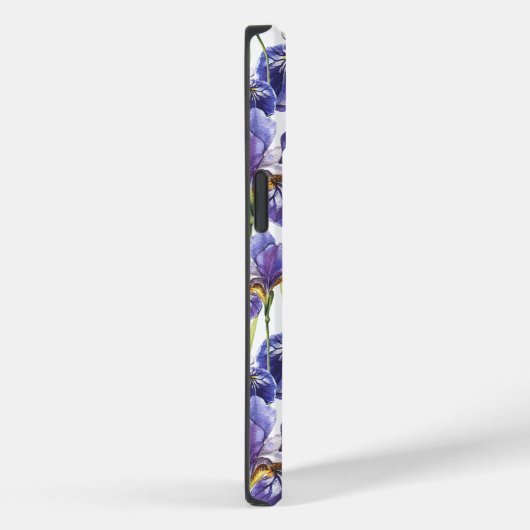 Paarse Iris Flowers Case-Mate iPhone Case (Achterkant / Rechts)