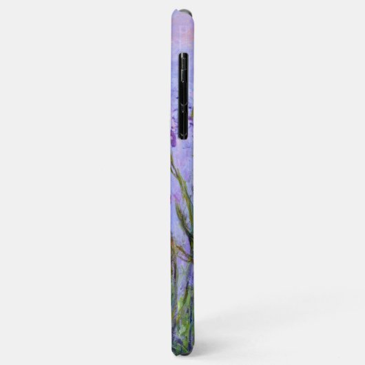 Paarse Iris Flowers Claude Monet Case-Mate iPhone Case (Achterkant/links)