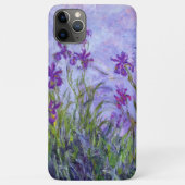 Paarse Iris Flowers Claude Monet Case-Mate iPhone Case (Achterkant)