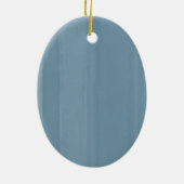 Paarse Iris Flowers Keramisch Ornament (Achterkant)