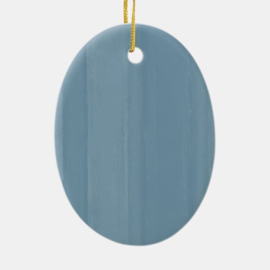 Paarse Iris Flowers Keramisch Ornament (Achterkant)