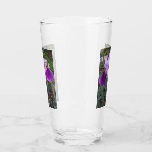 Paarse Iris Glas (Links)