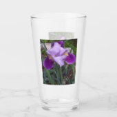 Paarse Iris Glas (Voorkant)