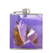 paarse iris heupfles (Voorkant)