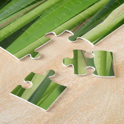 Paarse Iris in Bloom, Elizabeth Park Gardens Legpuzzel (Zijkant)