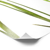 Paarse IRIS - Iris Flower Gepersonaliseerd Sjabloo Foto Afdruk (Hoek)