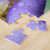 Paarse Iris (Iris Germanica) Legpuzzel (Zijkant)