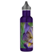 Paarse Iris (Iris Germanica) Waterfles (Links)