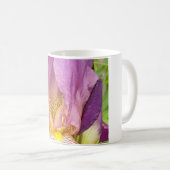 Paarse iris koffie Mok (Voorkant rechts)