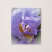 paarse iris legpuzzel (Verticaal)