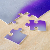 Paarse Iris Macro – Levendige Nabijopname Bloemkun Legpuzzel (Zijkant)