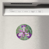 Paarse Iris Magneet (Insitu (Vaatwasser))