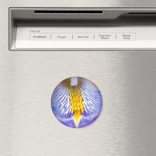 Paarse Iris Magneet (Insitu (Vaatwasser))