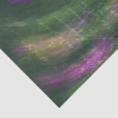 Paarse Iris met  Butterflies ontkoppelen Tissuepapier (Detail)