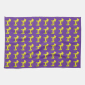 Paarse Iris MoJo Keukenhanddoek (Horizontaal)