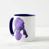 Paarse Iris Mok (Voorkant links)