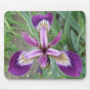 Paarse Iris Mousepad Muismat