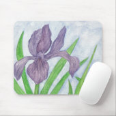 Paarse Iris Muismat (Met muis)