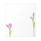 Paarse Iris Notitieblok (Voorkant)