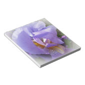 paarse iris notitieblok (Schuin)