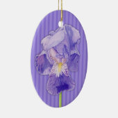 Paarse Iris paarse Ornament (Rechts)