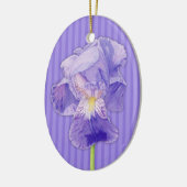Paarse Iris paarse Ornament (Links)