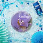 paarse iris papieren bordje (Feest)