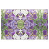 Paarse iris patroon stof (Fat Quarter)