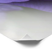 paarse iris perfect poster (Hoek)